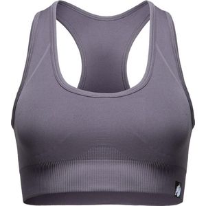 Gorilla Wear Yava Seamless Sport Beha - Grijs - XS/S