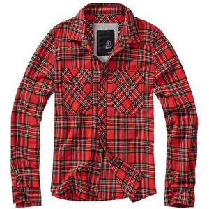 Brandit Check Shirt Tartan Flanel Overhemd Heren