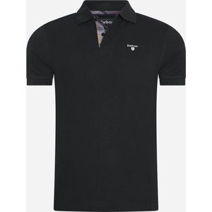 Barbour - Tartan Piqué Polo - Zwart