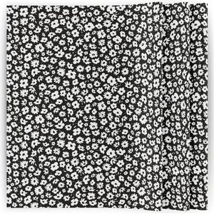 zijdevloeipapier Millefleurs zwart 50 x 70 cm tissue papier zijdepapier 10 stuks