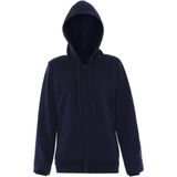 myMo - ATHLSR - Sweatvest - Marine - Met Capuchon en Ritssluiting