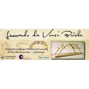 Leonardo da Vinci 3D puzzel | De Brug | Duurzaam en Educatief Bouwpakket