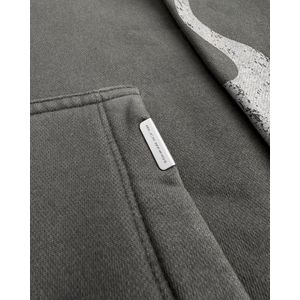 Black Bananas - Mono Flame Hoodie - Zwart - Sweatshirt