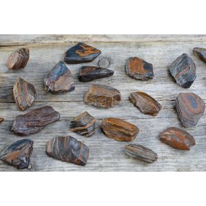 Banded Iron Stone edelsteen - handsteen - trommelsteen