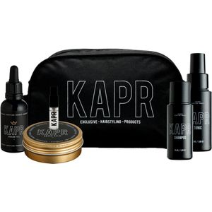 KARP The Exclusive Beard (gift) set - Baardolie & Baardbalsem - Shampoo - Tonic - Parfum - Gratis Toilettas – Complete Luxe Baardverzorging voor Mannen - vaderdag cadeau - baard bundel - volledige baard routine - alles voor je baard - Vaderdag Set