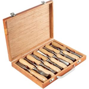 Vevor - Gereedschap - Hoge Kwaliteit - Draaigereedschap - Professioneel Gereedschap - Hout - 12 Stuks