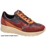 Solidus - Karma - Sneakers - Bordeaux - Extra Brede K-Wijdte