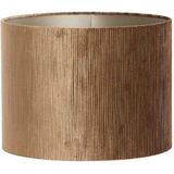 Light & Living - Flair - Lampenkap - Koperkleurig - Fluweel