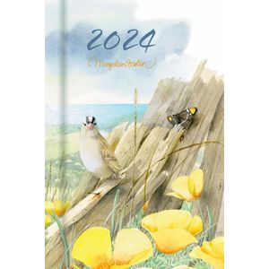 Hallmark - Agenda mini - 2024 - Marjolein Bastin - Natuur - Weekoverzicht - Hardcover - ( 7,5 x 11,5cm)