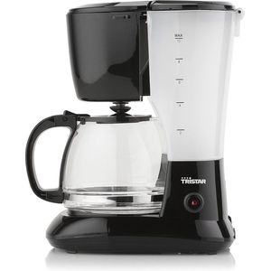 Koffiezetapparaat - Inhoud: 1.25 liter - Druppelstop - Warmhoud functie - 10 tot 12 kopjes koffie - 750W - Zwart -