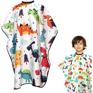 Kinder Kappersmantel - Kapmantel - Kinder Kappersschort - Waterdichte sjaal voor kinderen - Herbruikbaar - wit