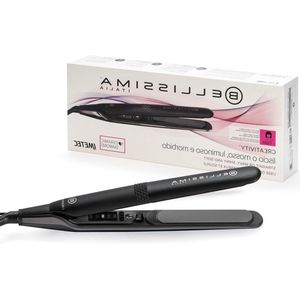 Creativity Stijltang - Glad of Golvend Haar - Keramische en Diamantdeeltjes - 5 Temperaturen - 150/230 °C - Met Geheugen - Constante Warmte - Snel Opwarmen