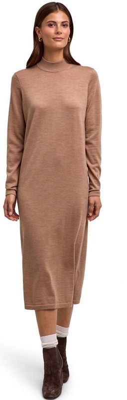 FALKE - Favorites X-Fine - Midi-jurk - Bruin - Dames