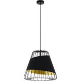 EGLO Austell Hanglamp - E27 - Ø 43 cm - Zwart/Goud