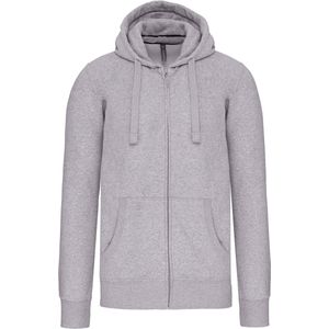 Kariban Hooded Sweater Met Rits K454 - Oxford Grey - 4XL