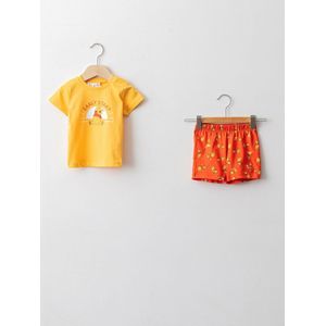 Winnie the pooh tweedelige t-shirt & short set jongens