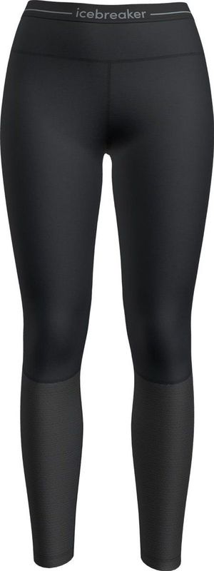 Icebreaker ZoneKnit 200 Thermobroek Dames Black/Jet HTHR/CB S