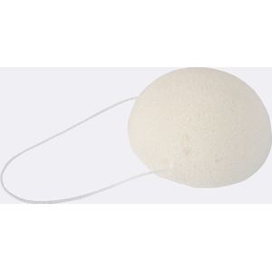 Konjak spons - wit - exfoliëren - 100% natuurlijk - gezichtsreiniging
