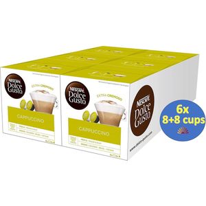 Nescafé Dolce Gusto Cappuccino - 6 x 16 capsules