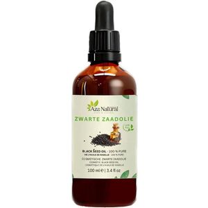Zwarte zaad olie |(Komijnzaad) (Biologisch & koudgeperst) - 1x 100 ml