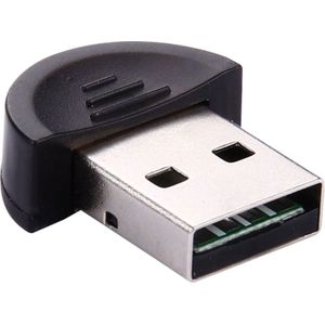 Driveless Bluetooth USB Dongle (Adapter) met CSR-chip, Plug & Play (zwart)