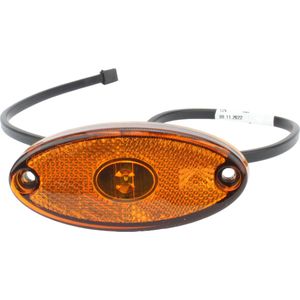 Flatpoint II oranje DC 0,5m positie lamp LED