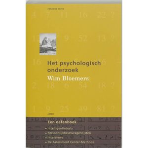 Psychologisch Onderzoek Een Oefenboek