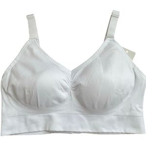 Comfort Bra - Beha zonder beugel - 9803 - XL/XXL wit