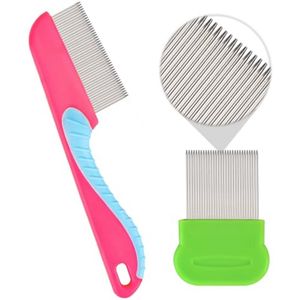 Fijne Luizenkam voor Kinderen en Huisdieren - Effectieve Vlooienkam voor Volwassenen en Baby's