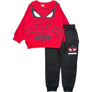 Marvel Spiderman set joggingpak / vrijetijdspak - Sweater + Broek - Maat 92