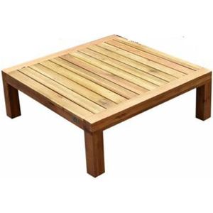 Harby lounge tuintafel 80x80xH28,5 cm acacia