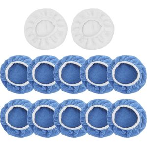 Car Polishing Cover Set, 145mm 160mm Polishing Pad Cover Anti-deformation for Truck Motorboat for 5-6 Inch Polisher