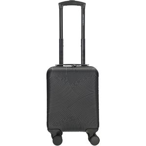Enrico Benetti Louisville Handbagage Underseater Koffer 44 cm - 22 liter - Zwart
