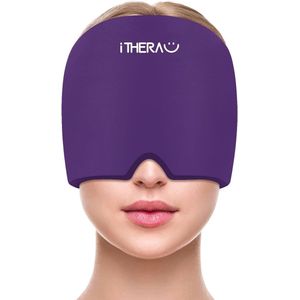Herbruikbare Migraine Masker met Koude Therapie – Hoofdband voor Natuurlijke Pijnverlichting