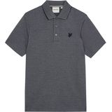 Lyle & Scott Two Tone Piqué Poloshirt - Blauw