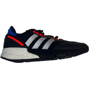 Adidas - ZX 1K Boost - Sneakers - Mannen - Zwart/Grijs/Oranje - Maat 46