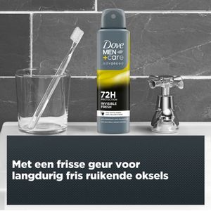Dove Men+Care Deodorant Spray - Invisible Fresh - 150 ml - 1 stuk