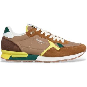 Pepe Jeans - PMS400004 - Hardloopschoenen - Marineblauw - Plat - Veters