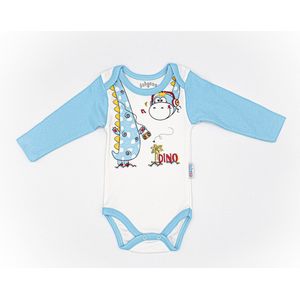 Baby kleding set - meisje kleding - set - rompers - muts - broekje - maat 62/68 - dinosaurus- baby girl