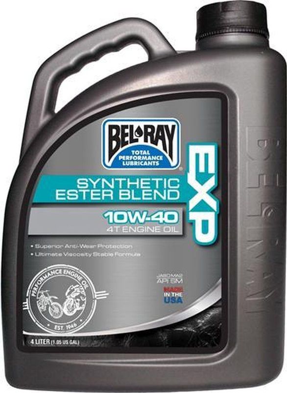 Bel-Ray - EXP Semi Synthetic Ester Blend - Motorolie - 10W-40 - 4L