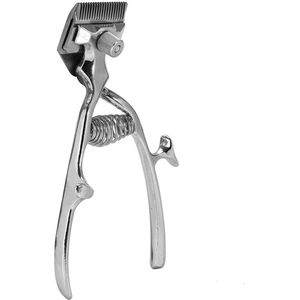 Ontharingstrimmer Handleiding Klassieke Haartrimmer Haarknipgereedschap Zilver