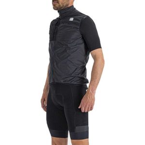 Sportful - Supergiara Layer Vest - Fietsbodywarmer - Grijs - Winddicht