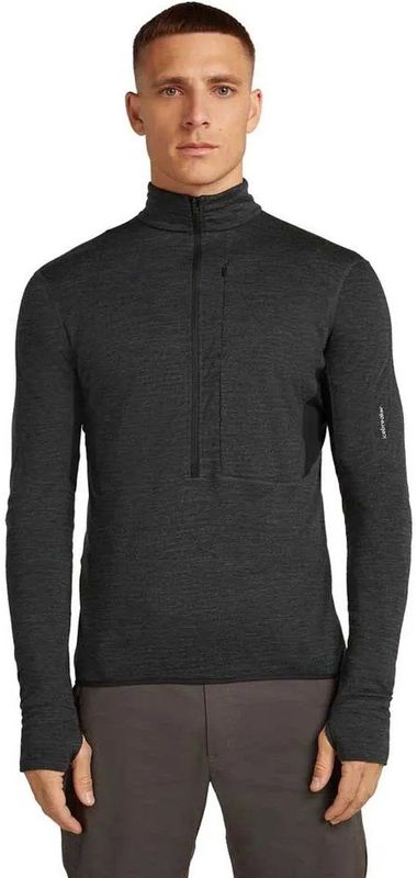 Icebreaker - Merino Blend 200 Realfleece™ Descender Sweatshirt - Met Halve Rits