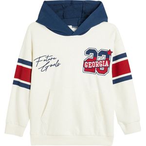 Capuchon kraag geborduurd Sweatshirt