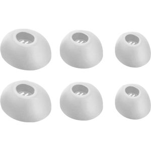 Ibley Oortips voor Bose QC Earbuds 2 / Ultra Earbuds wit - Siliconen Earbuds - 3 Maten - 3 Paar