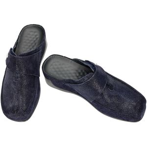 Vital -Dames - blauw donker - slippers & muiltjes - maat 41