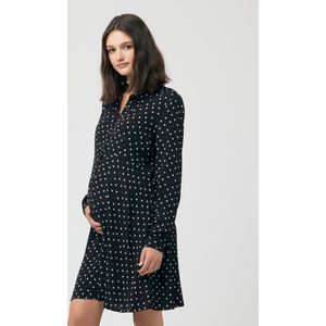 RIPE Shirt Dress Fifi zwart, zwanger, voedingXS