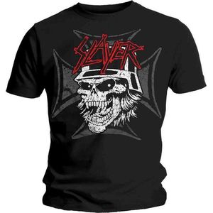 Slayer - Graphic Skull heren unisex T-shirt zwart - L