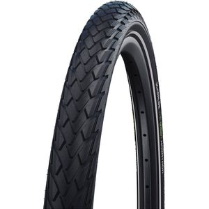 Buitenband Schwalbe Green Marathon GreenGuard 26 x 1.75"" / 47-559mm - Zwart met reflectie