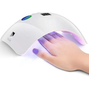 Nagellamp - Nageldroger voor Gellak - UV Lamp Gelnagels - Wit